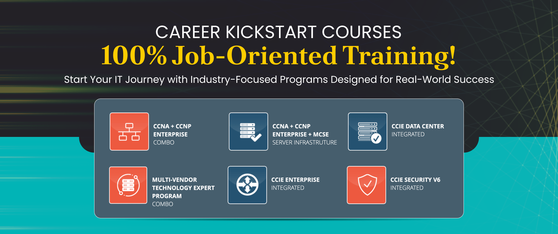 100% Job Oriented Courses